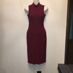 Burgundy Valentine dress